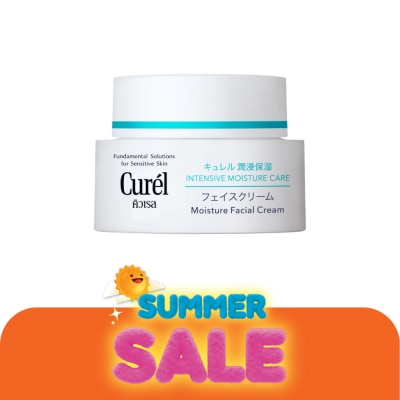Curel - Curel คิวเรล อินเทนซีฟ มอยส์เจอร์ แคร์ อินเทนซีฟ มอยส์เจอร์ ครีม 40 กรัม