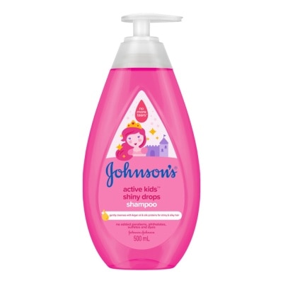 Johnson Johnson's Active Kids Shiny Drops Shampoo 500 Ml.