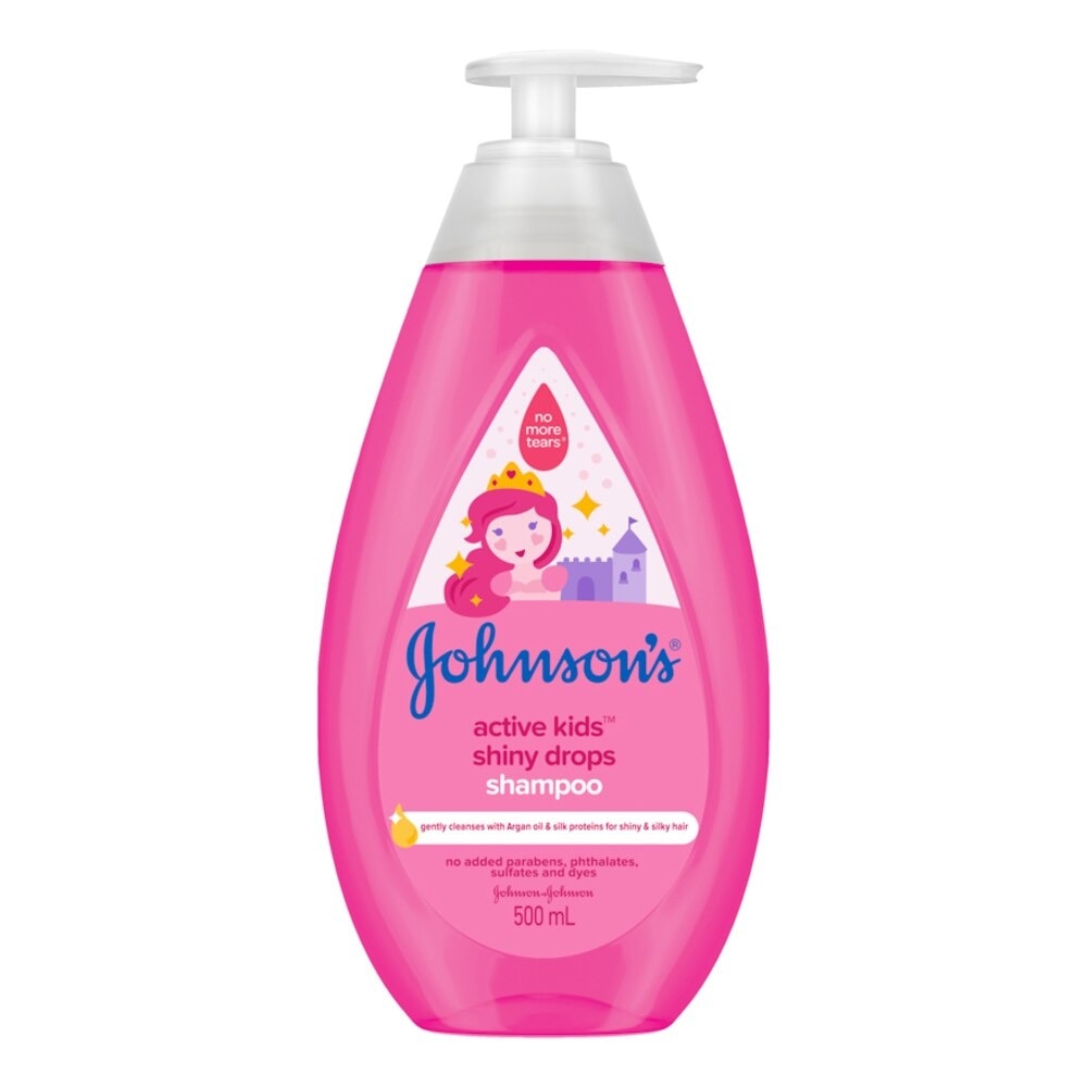 Johnson's Active Kids Shiny Drops Shampoo 500 Ml.