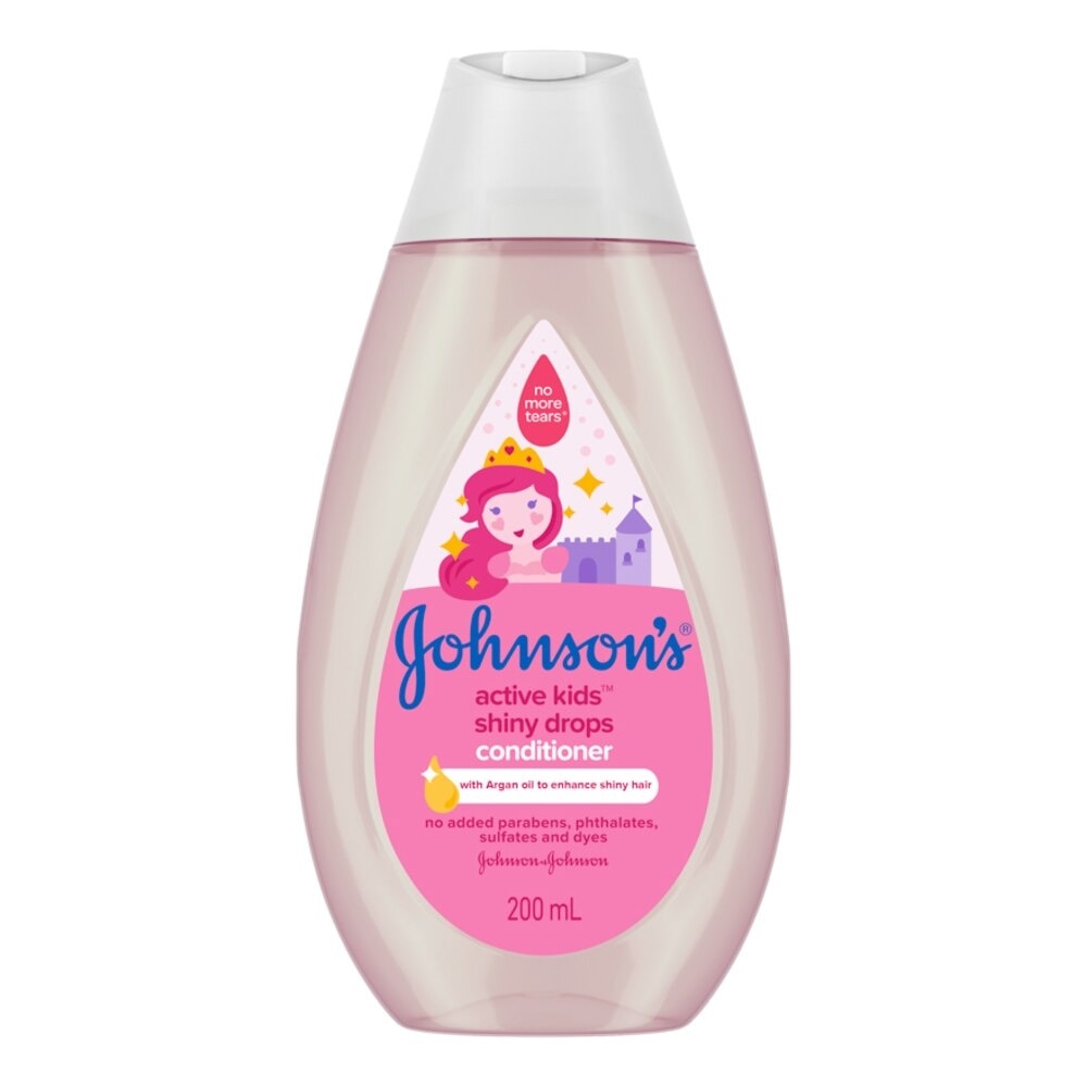 จอห์นสัน แอคทีฟ คิดส์ ชายน์นี่ ดร็อป คอดิชันเนอร์ 200 มล.
