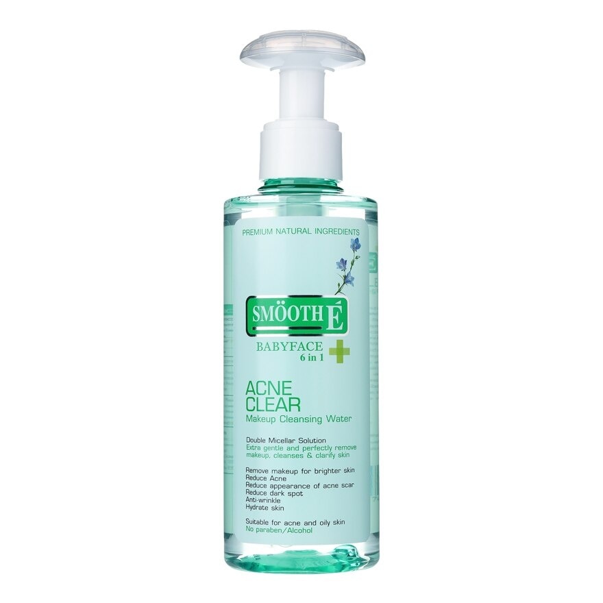 Smooth E Acne Clear Makeup Cleansing Water 200 Ml.