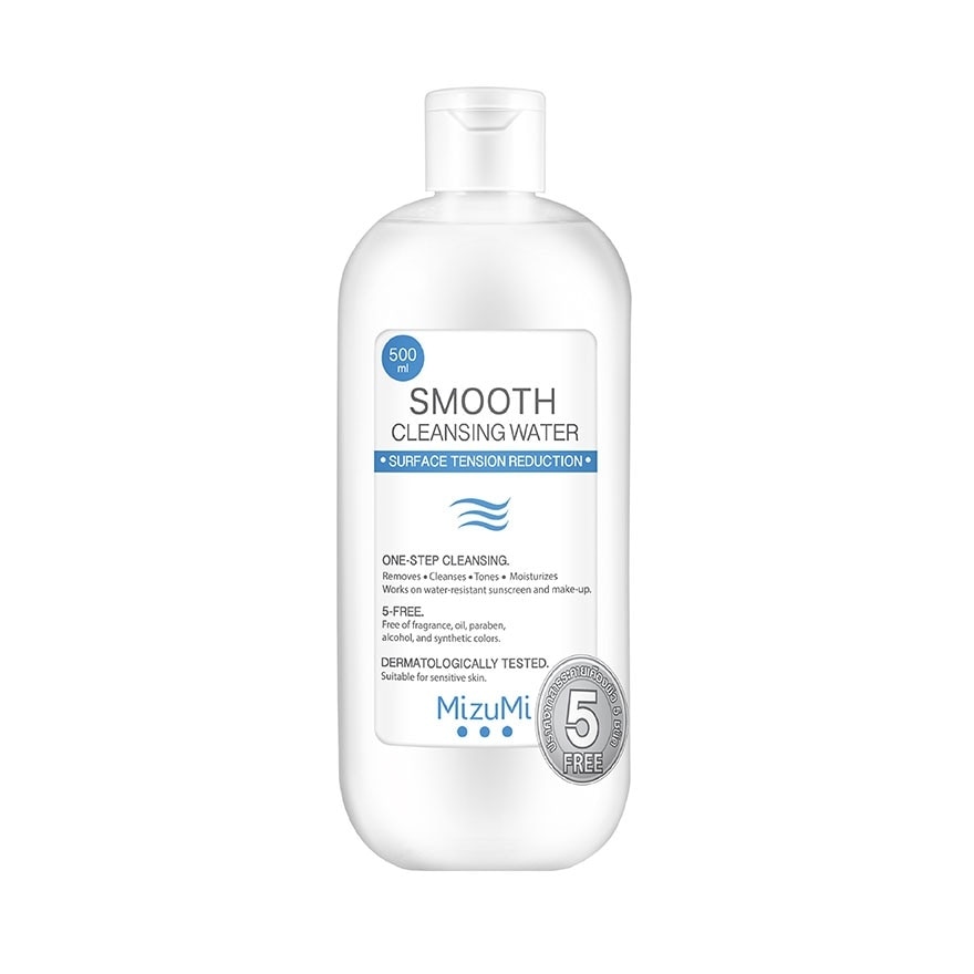 คลีนซิ่ง Mizumi Smooth Cleansing Water มิซึมิ สมูธ คลีนซิ่ง วอเตอร์ 500 มล.