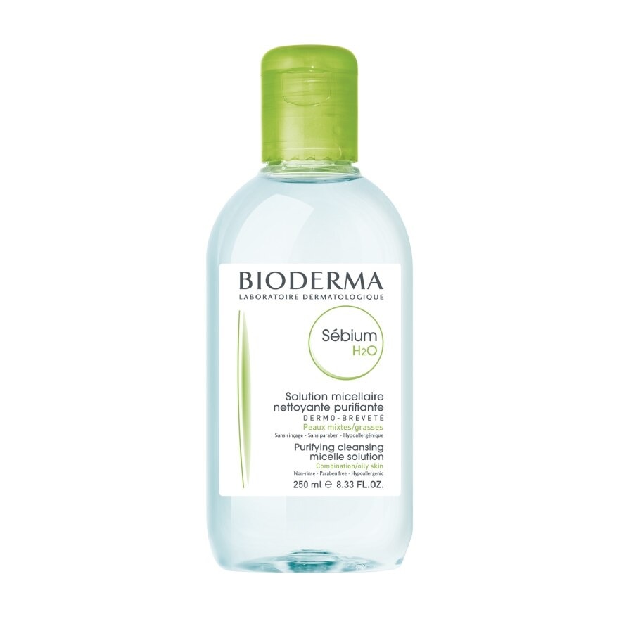 BIODERMA Sebium H2O Makeup Remover Cleansing Water 250 ml.