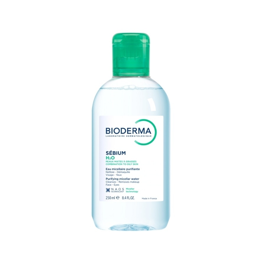 BIODERMA Sebium H2O Makeup Remover Cleansing Water 250 ml. image