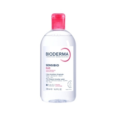 Bioderma ไบโอเดอร์มา เซ็นซิบิโอ เอชทูโอเมคอัพ รีมูฟเวอร์ คลีนซิ่ง วอเตอร์ 500 มล. image