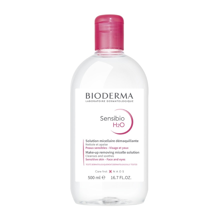 BIODERMA Sensibio H2O Makeup Remover Cleansing Water 500 ml.