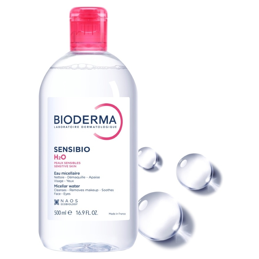 BIODERMA Sensibio H2O Makeup Remover Cleansing Water 500 ml.