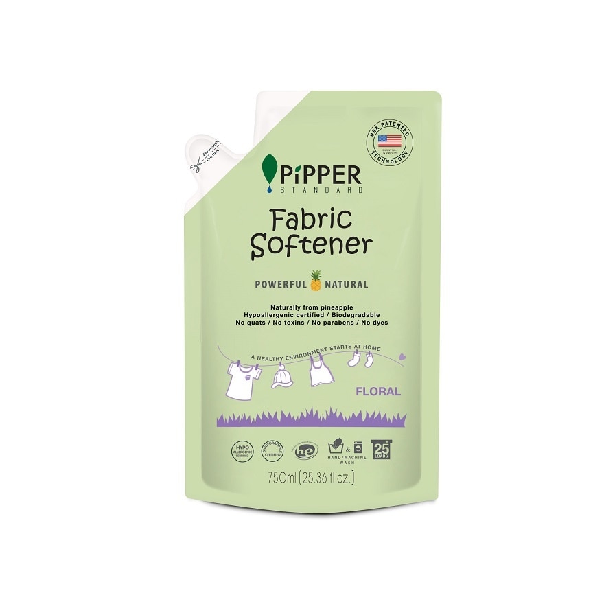 Pipper Pipper Standard Fabric Softener Natural Floral Scent Refill 750 Ml.