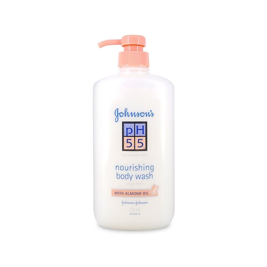 Johnson's pH5.5 Nourishing Body Wash with Almond Oil 750 Ml.