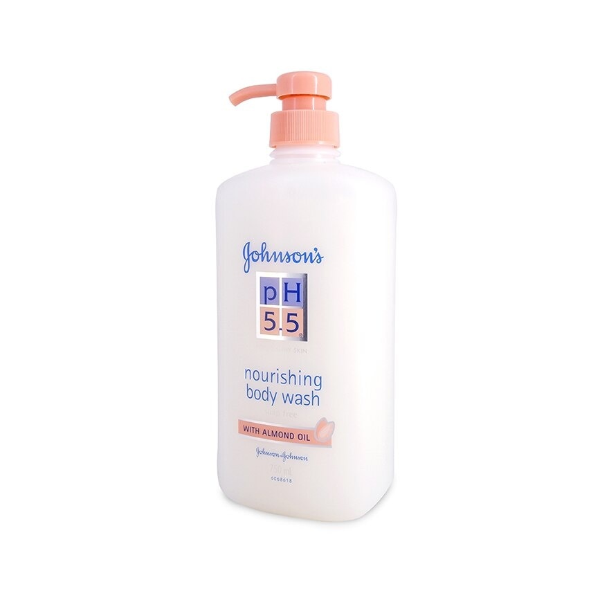 Johnson's pH5.5 Nourishing Body Wash with Almond Oil 750 Ml.