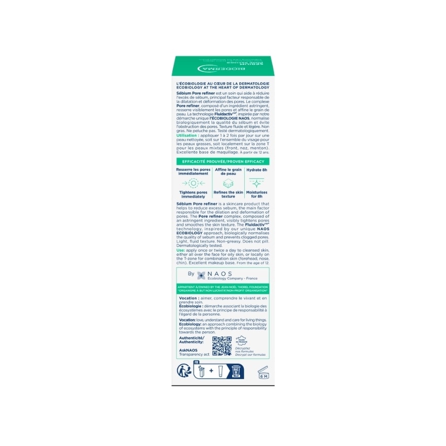 BIODERMA SEBIUM PORE REFINER image