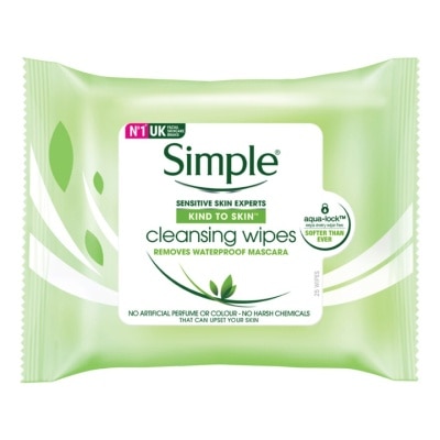 Simple Simple Cleansing Facial Wipes 25's