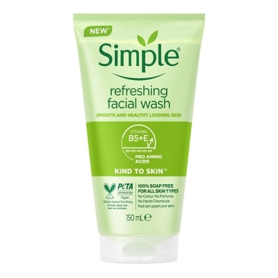 Simple Simple Kind To Skin Refreshing Facial Gel Wash 150 Ml. เจลล้างหน้า