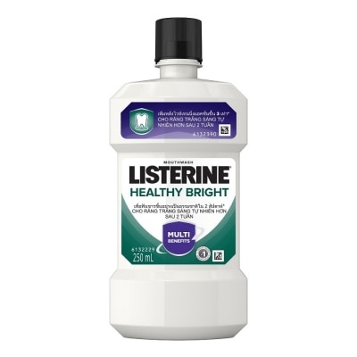 Listerine ลิสเตอรีน น้ำยาบ้วนปาก เฮลตี้ ไบรท์ 250 มล.