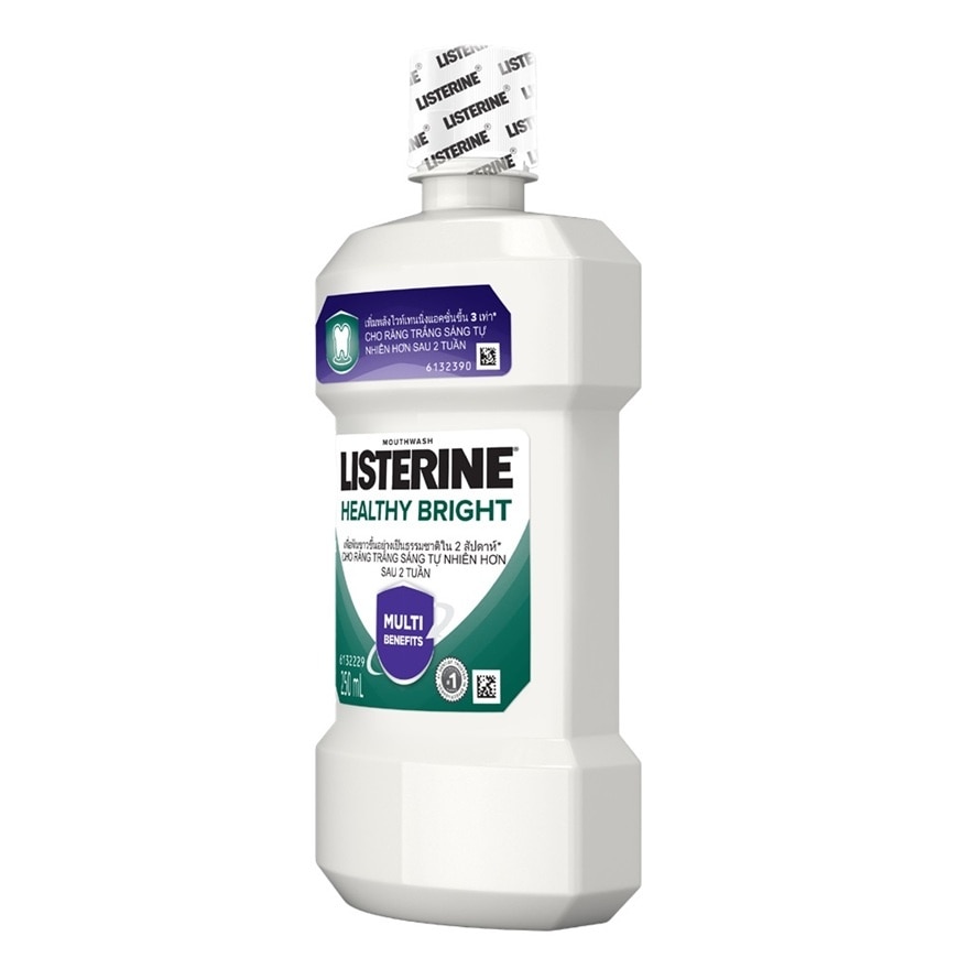 ลิสเตอรีน น้ำยาบ้วนปาก เฮลตี้ ไบรท์ 250 มล.