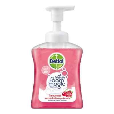 Dettol เดทตอล โฟมล้างมือ สูตร โรส แอนด์ เชอร์รี่ 250 มล.