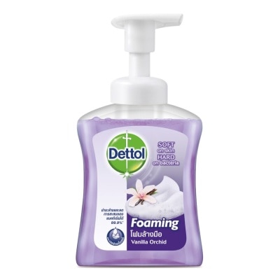 Dettol เดทตอล โฟมล้างมือ สูตรวานิลลาออร์คิด 250 มล.