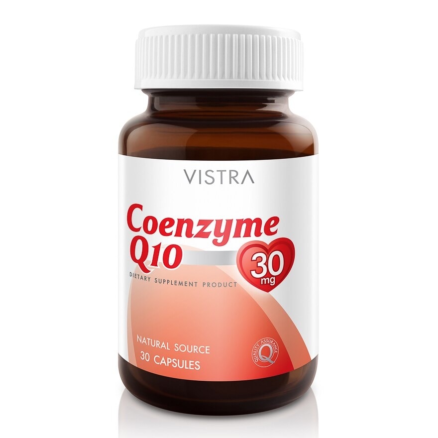 Vistra CoEnzyme Q10 30 mg. 30 Cap image
