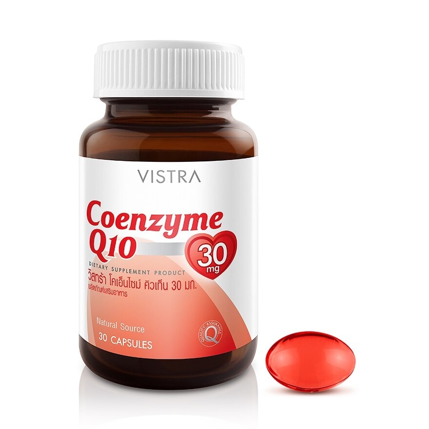 Vistra CoEnzyme Q10 30 mg. 30 Cap image