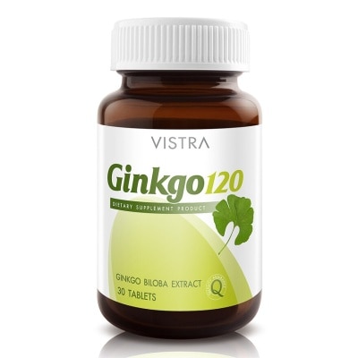 Vistra - วิสทร้าสารสกัดใบแปะก๊วย120มก image
