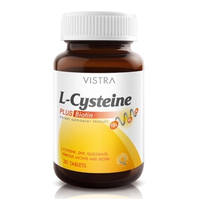 Vistra Vistra L-Cysteine Plus Biotin 30 Tab