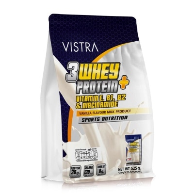 Vistra Vistra 3 Whey Protein Plus Vanila 15 Sac