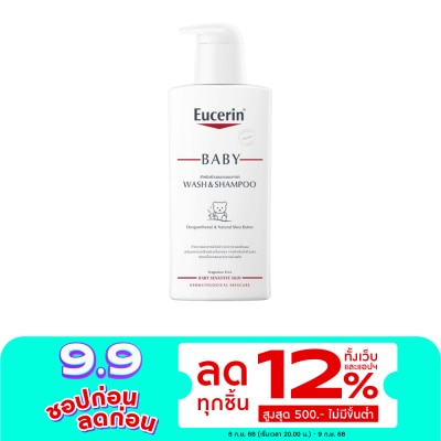 Eucerin Eucerin Baby Wash and Shampoo 400 ml.