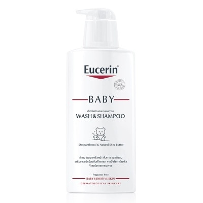 Eucerin ยูเซอริน เบบี้ วอชแอนด์แชมพู 400มล