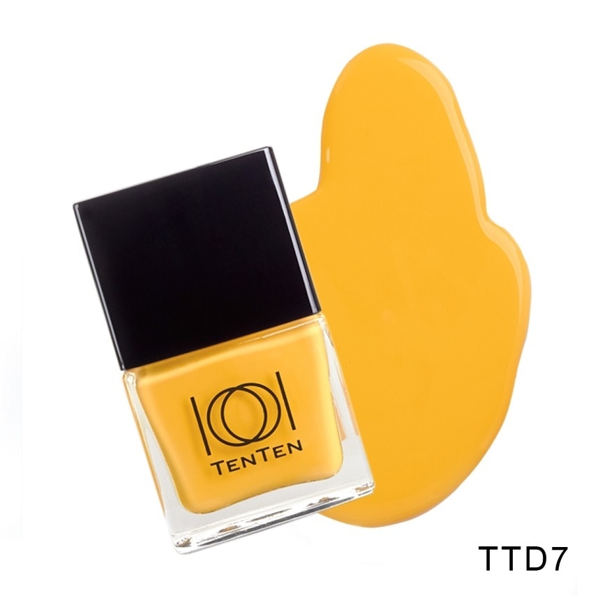 Ten Ten Nail Color 12ml. Yellow D7