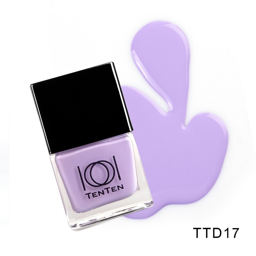 Ten Ten Nail Color 12ml. Purple D17