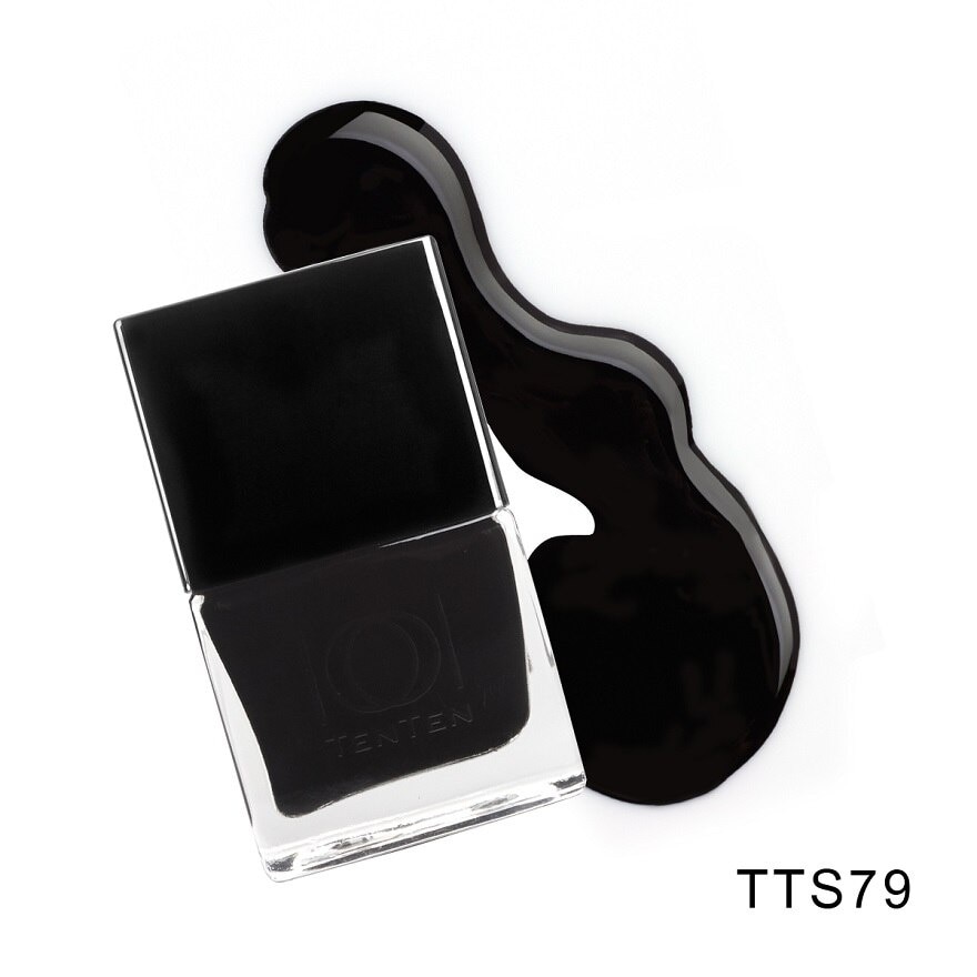 Ten Ten Nail Color 12ml. Black S79