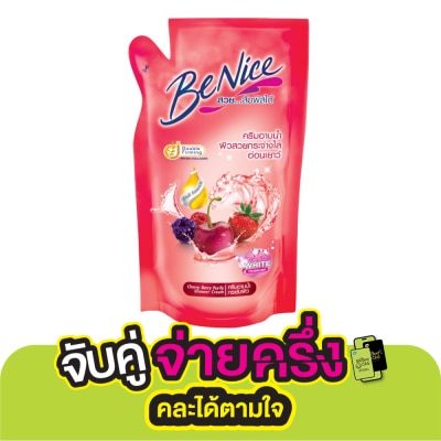 Benice Benice Shower Cream Cherry Berry 400 Ml. (Refill)