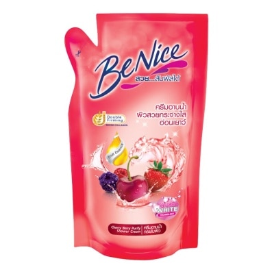 Benice Benice Shower Cream Cherry Berry 400 Ml. (Refill)