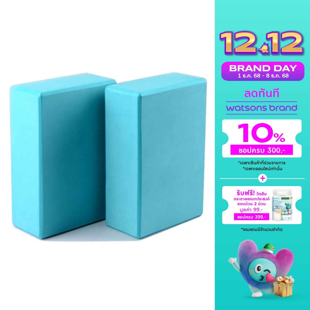Watsons Yoga Bricks set 2s.