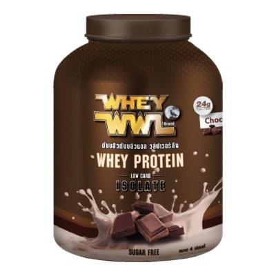 Whey WWL เวย์โปรตีน รสช็อคโกแลต 4 ปอนด์