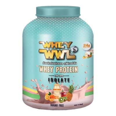 Whey WWL เวย์โปรตีนดับบลิวดับบลิวแอล เวย์โปรตีนไอโซเลท รสซูกัส 4 ปอนด์