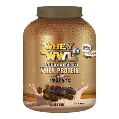 Whey WWL เวย์โปรตีน รสกาแฟ 4 ปอนด์