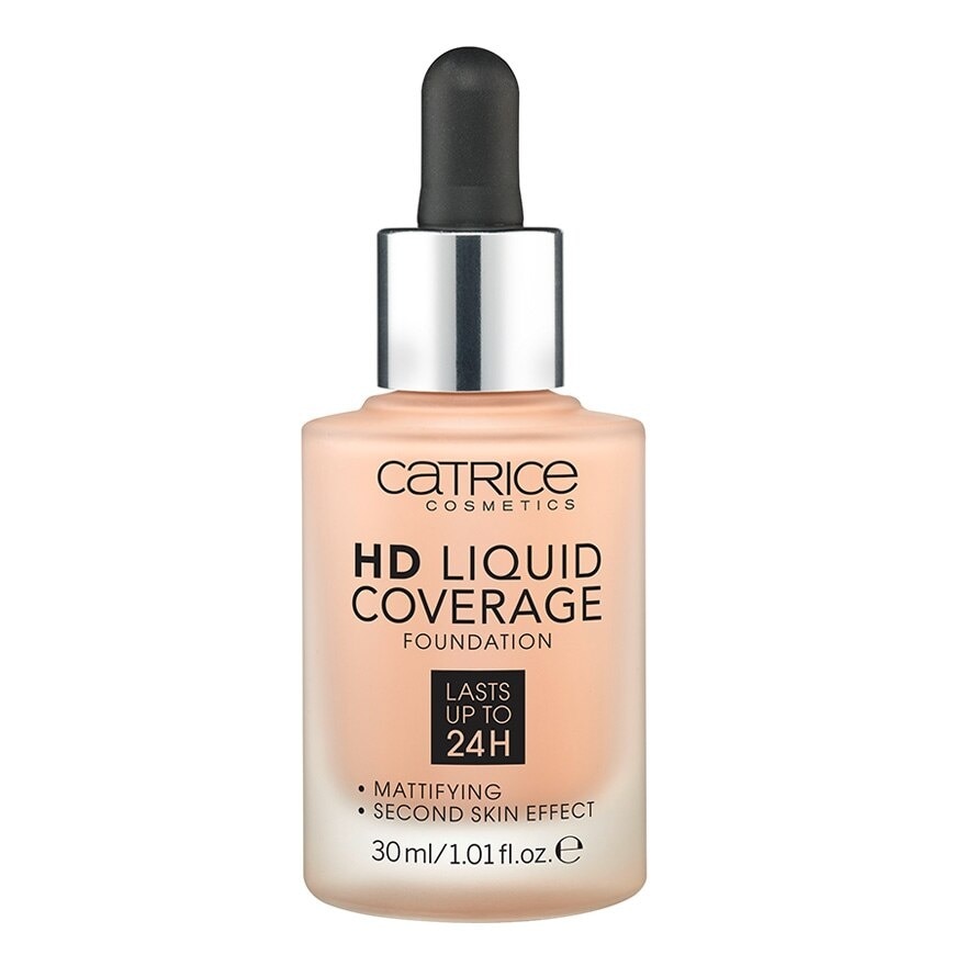 Catrice HD Liquid Coverage Foundation 30 ml. 020 Rose Beige