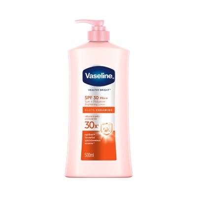 Vaseline วาสลีน เฮลธี้ ไบรท์ เอสพีเอฟ30 พีเอ++ 500 มล.