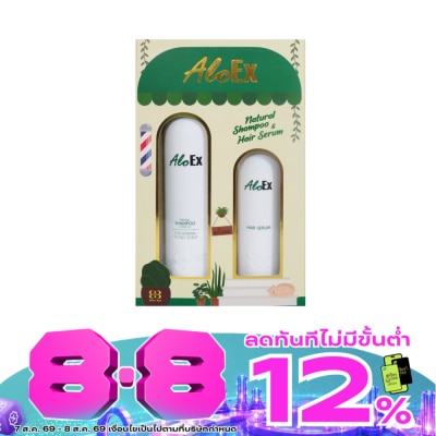 AloEx - AloEx Set HairRegrowthShamp200ml+Sr120ml image