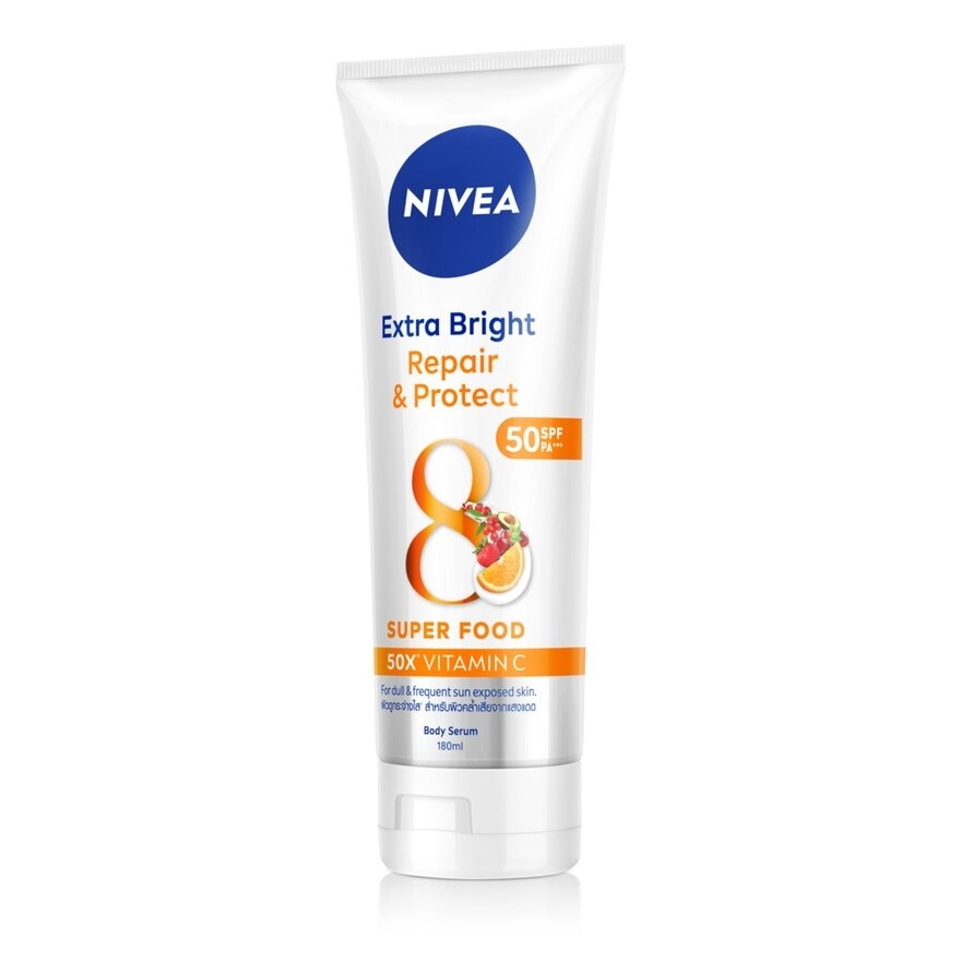 Nivea Extra Bright Repair Protect Body Serum SPF50 PA+++ 180 Ml.