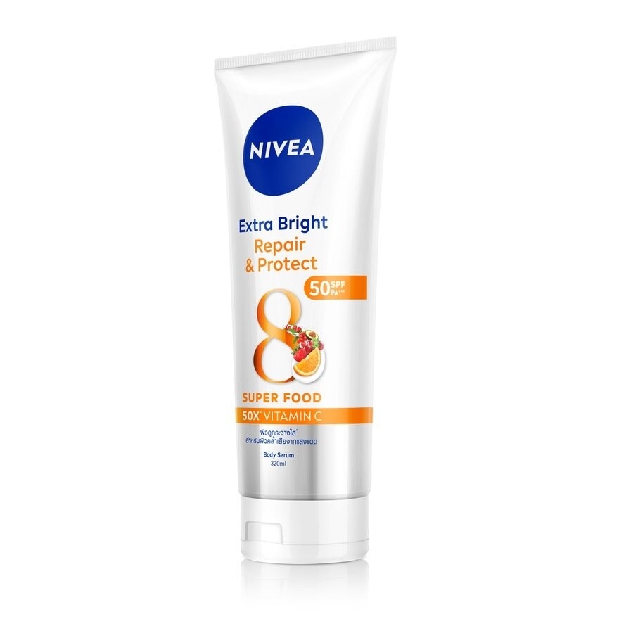 Nivea Extra Bright Repair Protect Body Serum SPF50 PA+++ 320 Ml.