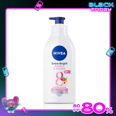 Nivea นีเวีย เอ็กซ์ตร้า ไบรท์ เรเดียนท์ แอนด์ สมูท บอดี้ โลชั่น 550 มล.