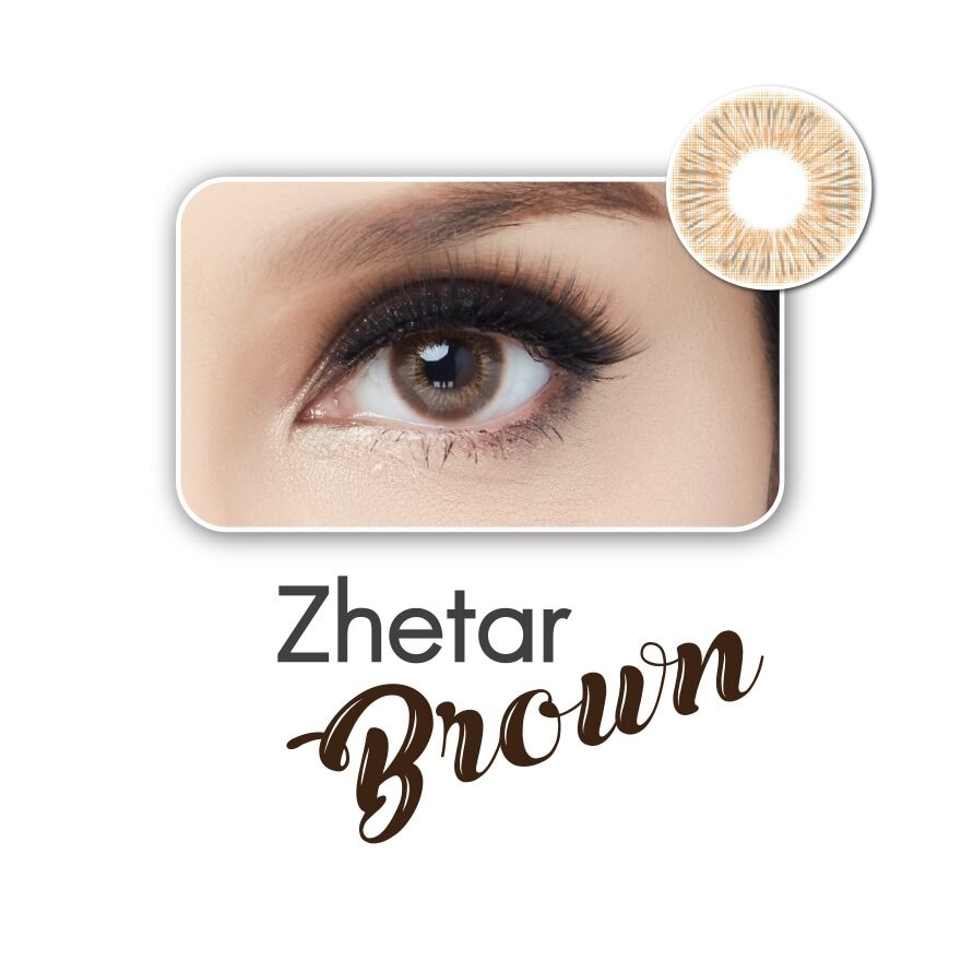 Angel Zone Color Contact lens Zhetar Brown -6.00
