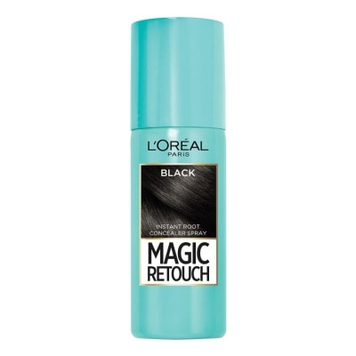 Magic Retouch ลอรีอัล ปารีส เมจิค รีทัช อินสแตนท์ รูท คอนซีลเลอร์ สเปรย์ สีดำ 75 มล.