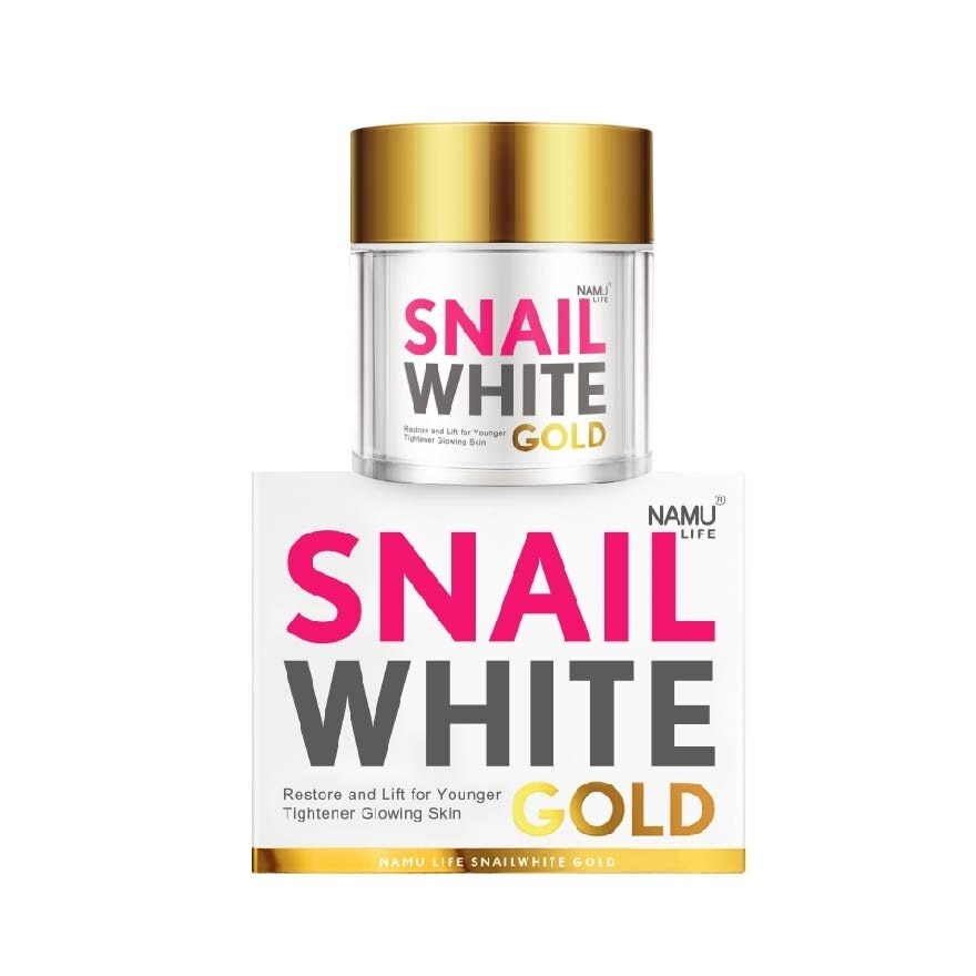 Namu Life Snail White Gold นามุ ไลฟ์ สเนลไวท์ โกล์ด ครีม 50 มล.