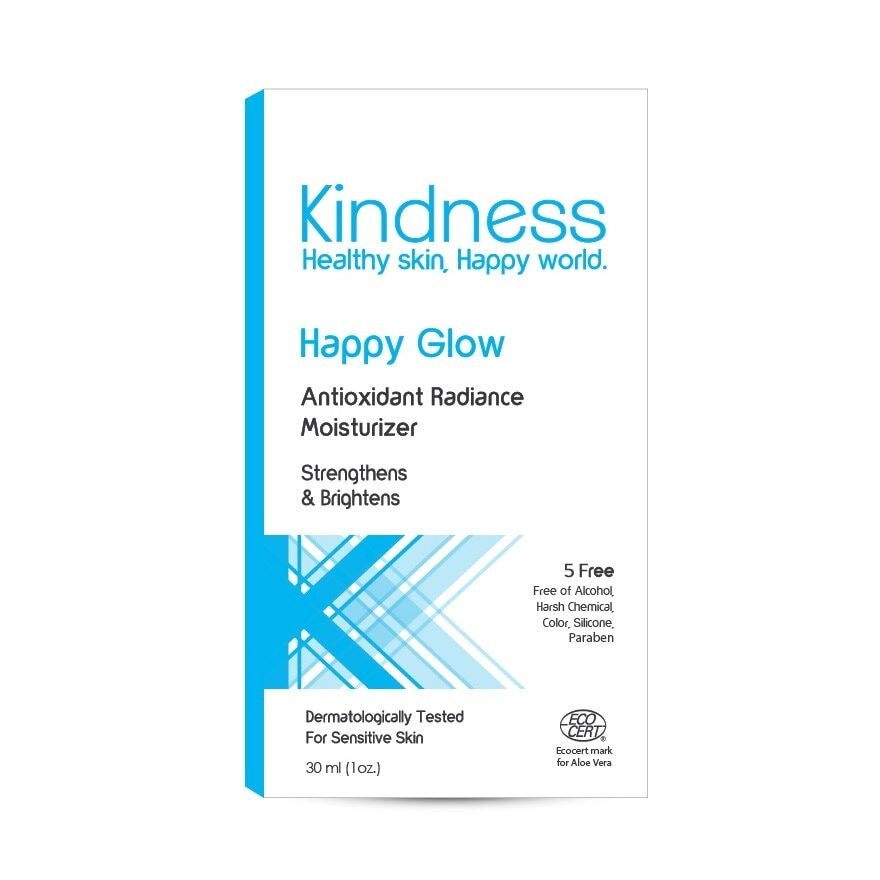 Kindness Happy Glow Antioxidant Radiance Moisturizer 30ml