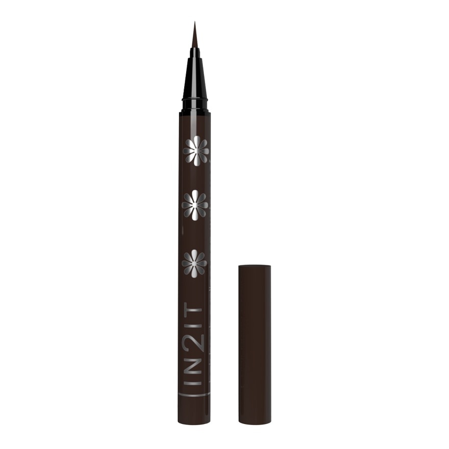 In2It Hair Brush Eyeliner Pen Waterproof 0.7g. 02 Dark Brown