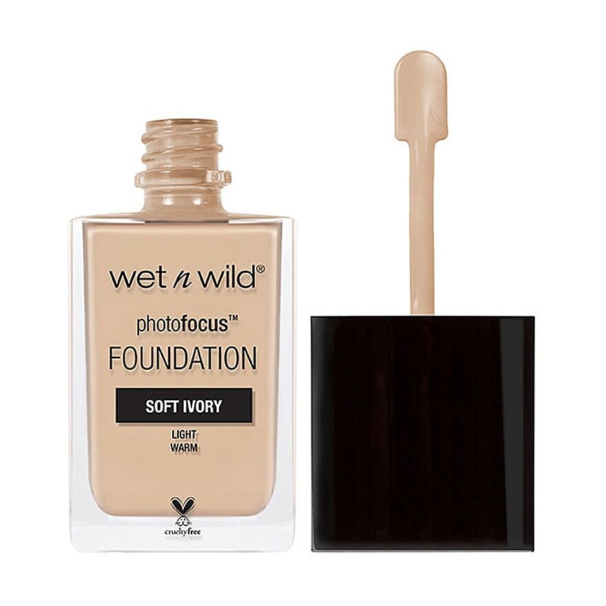 Wet N Wild Photo Focus Foundation E362C Soft Ivory 30ml.