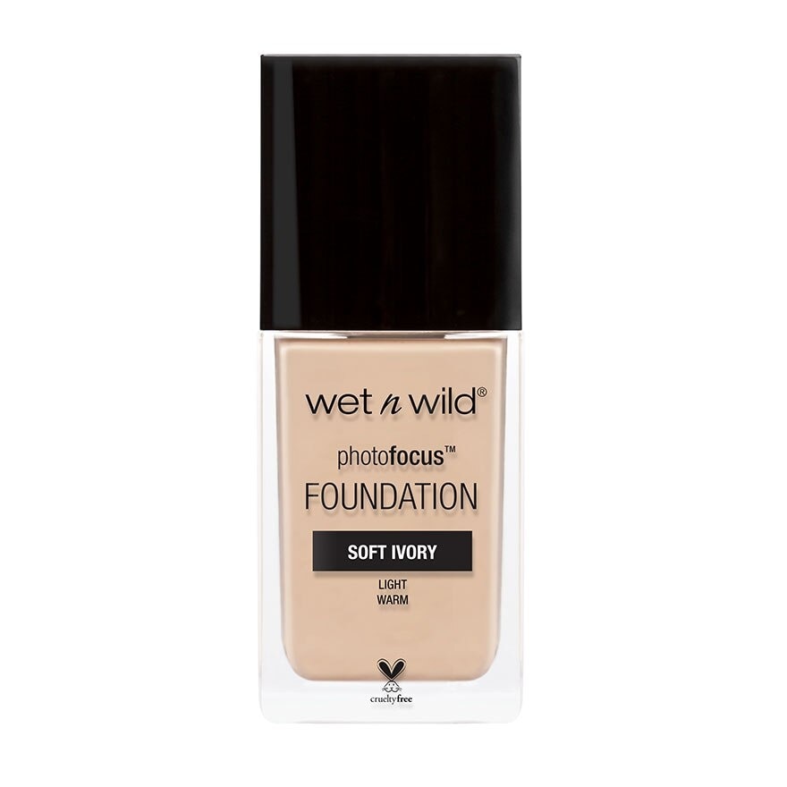 Wet N Wild Photo Focus Foundation E362C Soft Ivory 30ml.